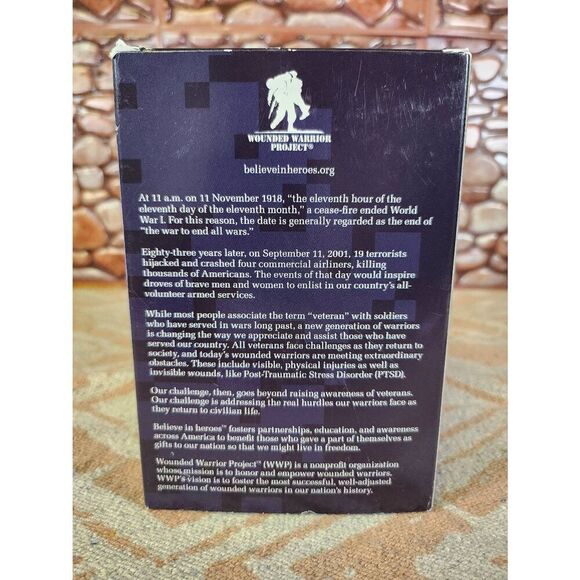 Wounded Warrior Project BPA Free Hard Plastic Cup NIB 16 Oz. Veteran Heroes #A54 - Picture 3 of 6